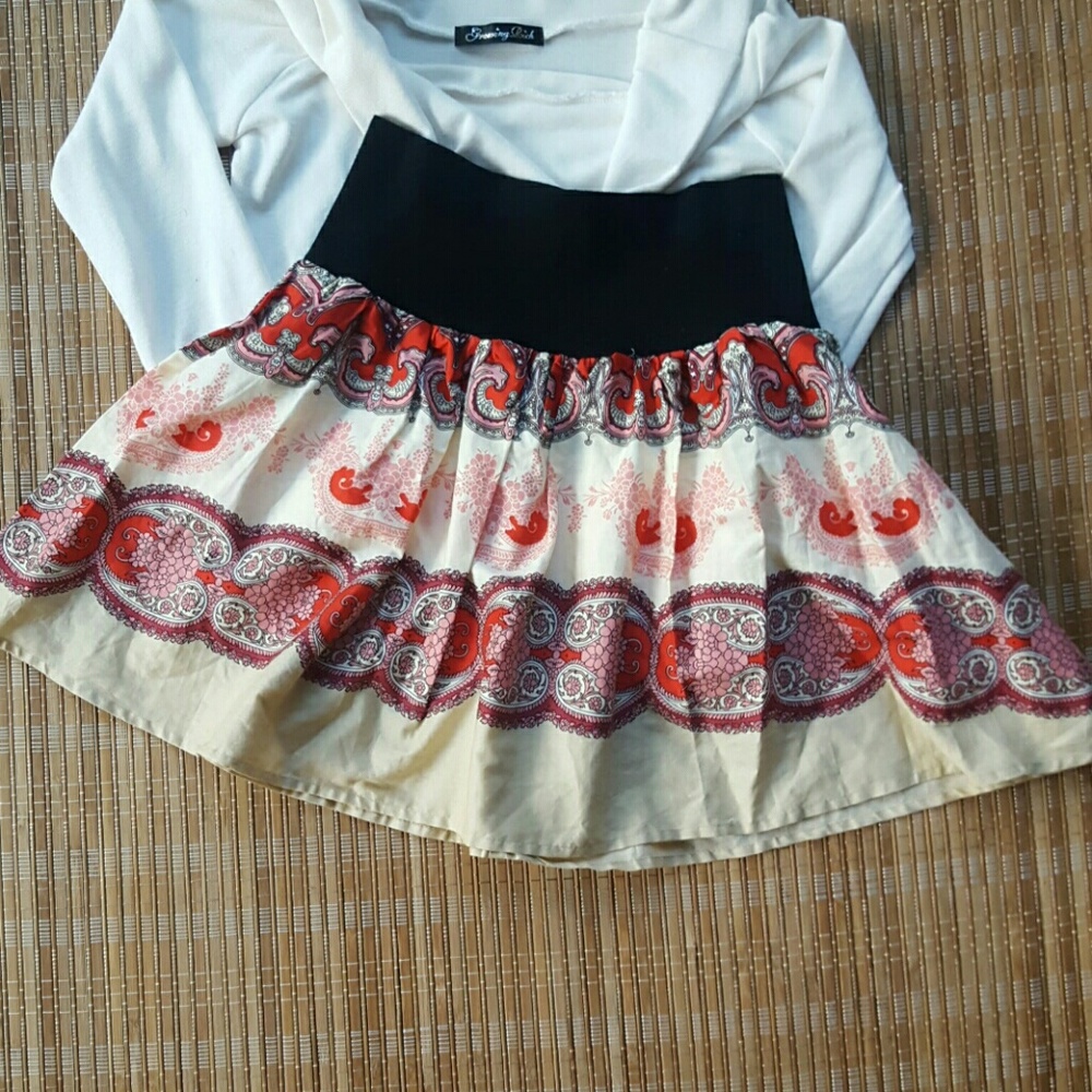 Floral Mini Skirt